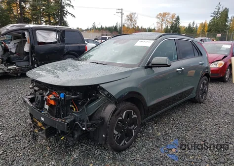 2024 Kia Niro Ev Wave from USA, damaged, VIN KNDCT3L1XR5095810